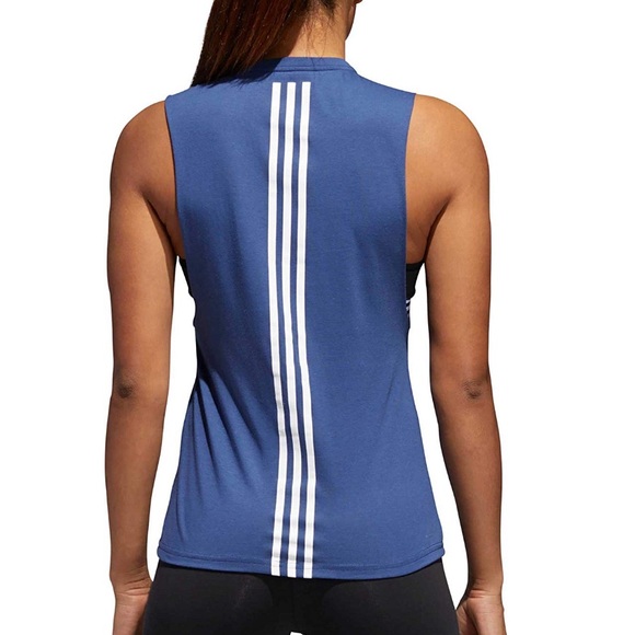 Adidas Three Stripe Life Muscle Tank - Picture 3 of 5